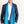 Petit foulard Bicolore en soie teal