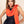 Petit foulard Uni en soie orange profond