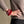 Charger l&#39;image dans la galerie, Pack 2 small chouchous en soie krama rouge-uni rouge
