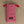 Pochette Etui Doudoune en soie laine vichy rouge