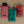 Pochette Etui Doudoune en soie laine vichy rouge