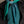 Triangle Harmonie en soie cachemire vert