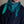 Charger l&#39;image dans la galerie, Triangle Harmonie en soie et cachemire teal

