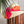Twilly en soie orange femme