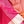 Charger l&#39;image dans la galerie, Echarpe Triptyque en soie laine rose

