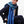 Charger l&#39;image dans la galerie, Echarpe Triptyque en soie laine bleu
