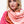 Charger l&#39;image dans la galerie, Echarpe Triptyque en soie laine rose
