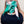 Charger l&#39;image dans la galerie, Carré 70 Nuancier en soie pointillé vert

