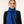 Charger l&#39;image dans la galerie, Écharpe Cinétique en soie laine bleu
